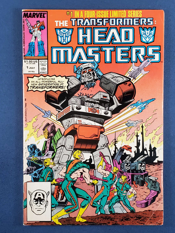 Transformers: Head Masters  # 1