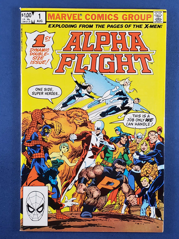 Alpha Flight Vol. 1  # 1