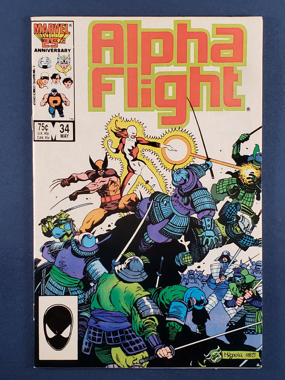 Alpha Flight Vol. 1  # 34