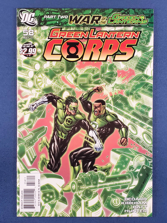 Green Lantern Corps Vol. 2  # 58
