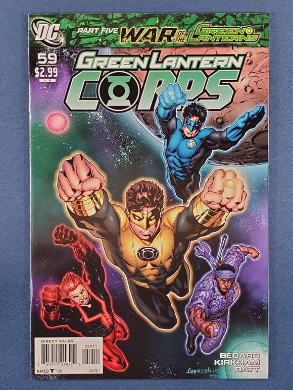 Green Lantern Corps Vol. 2  # 59