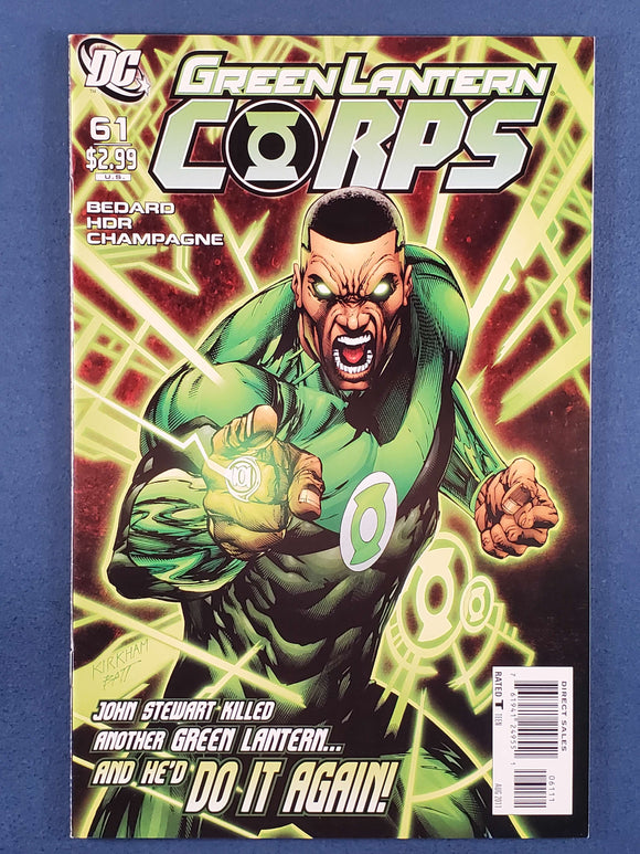 Green Lantern Corps Vol. 2  # 61