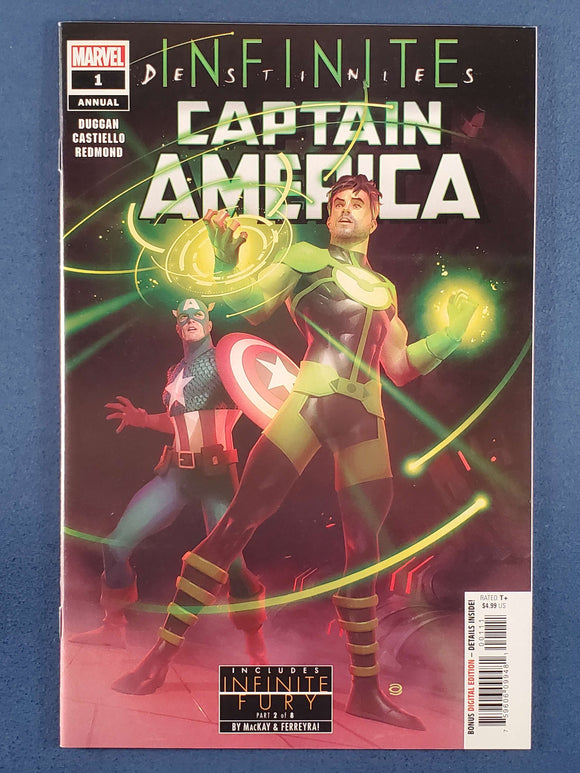 Captain America Vol. 8  Annual  # 1