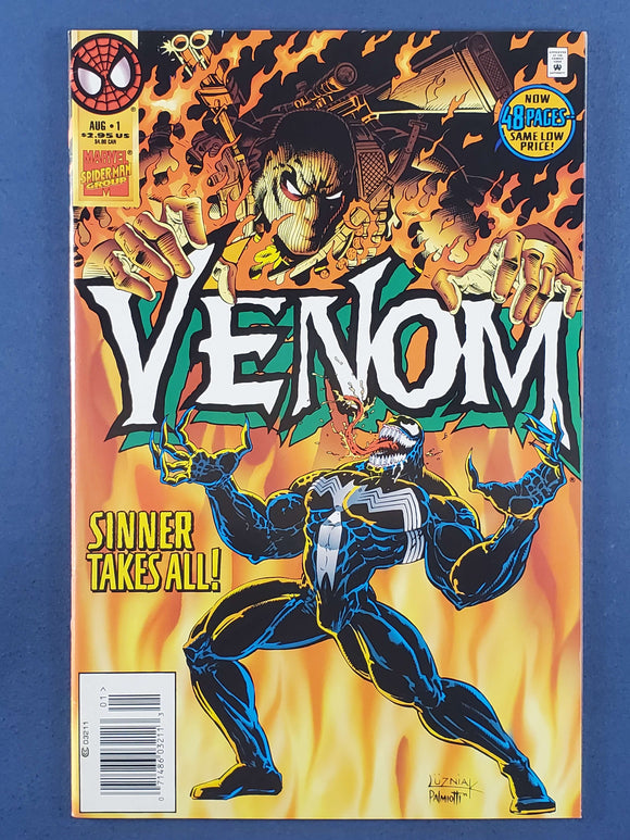 Venom: Sinner Takes All  # 1 Newsstand