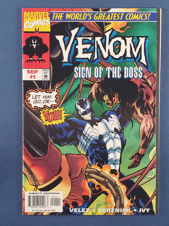 Venom: Sign of the Boss  # 1