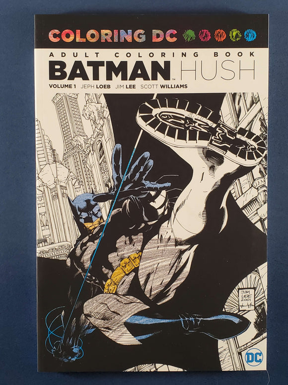 Batman Hush Adult Coloring Book Vol. 1