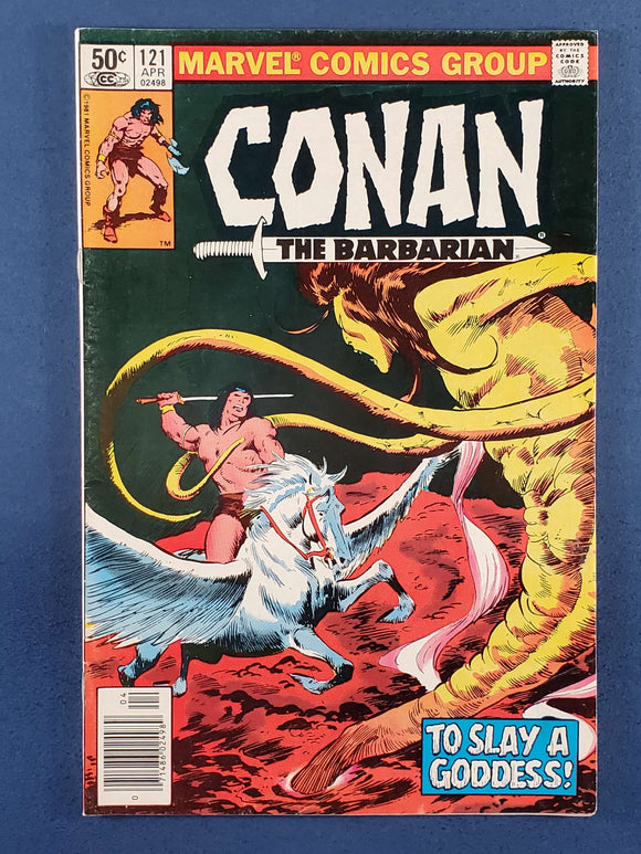 Conan the Barbarian Vol. 1  # 121