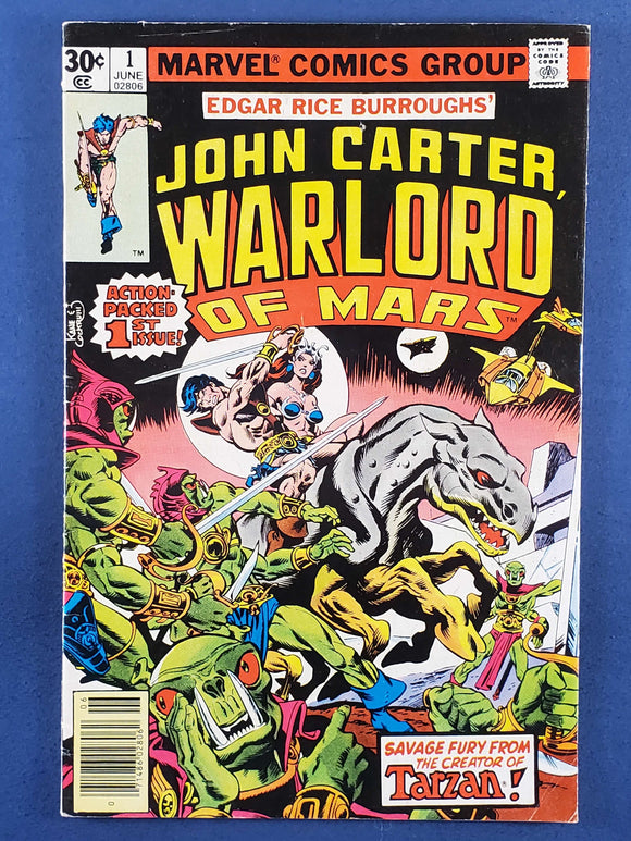 John Carter: Warlord of Mars  # 1
