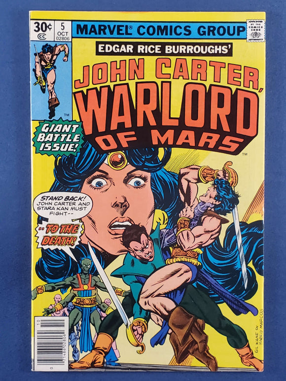 John Carter: Warlord of Mars  # 5