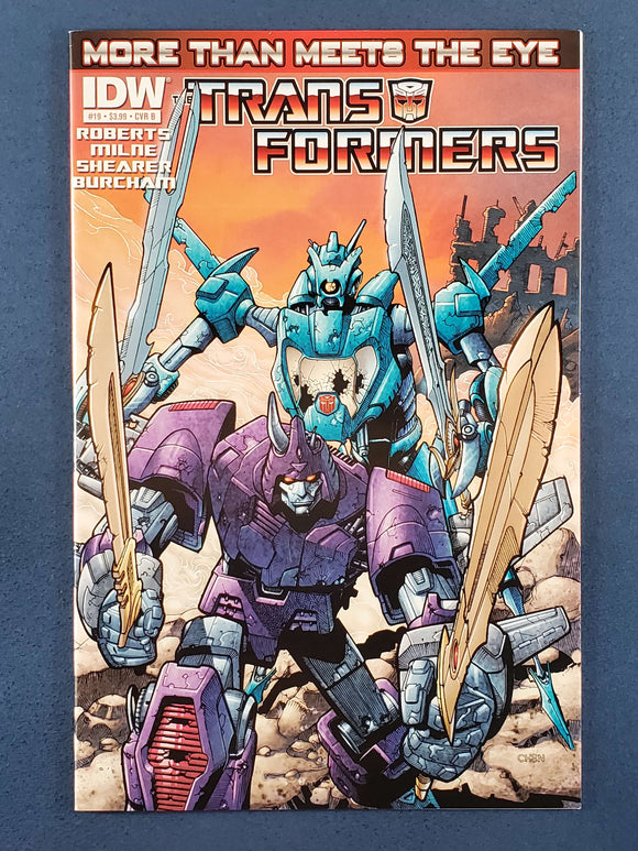 Transformers: More Than Meets The Eye # 19 Variant