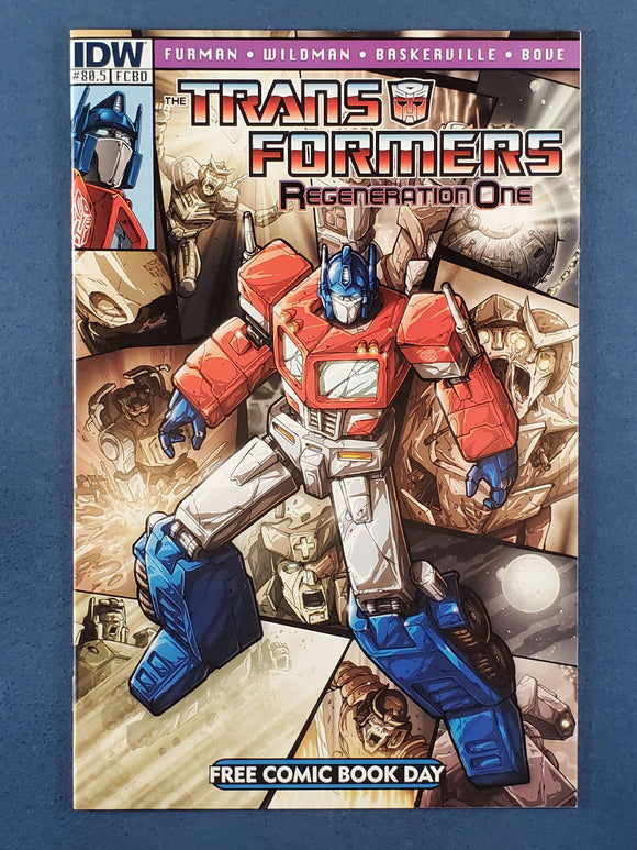 Transformers: Regeneration One # 80.5 FCBD