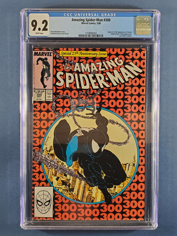 Amazing Spider-Man Vol. 1 # 300  CGC 9.2
