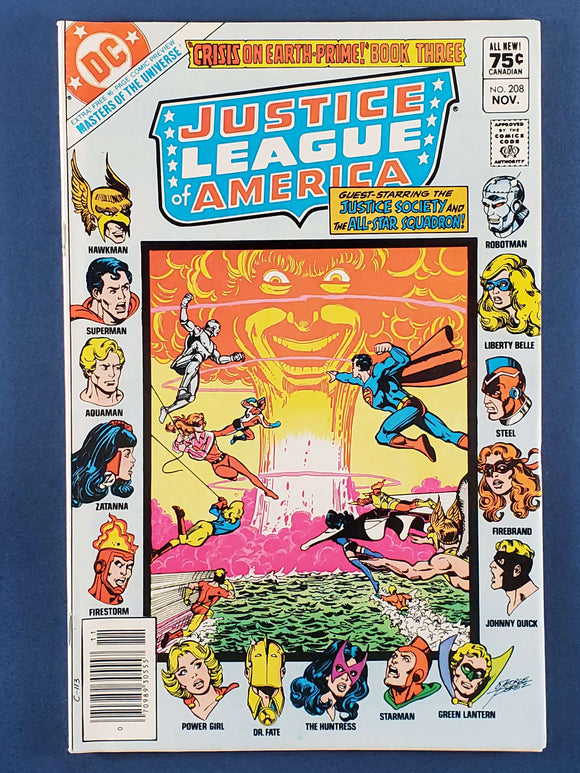 Justice League of America Vol. 1  # 208 Canadian
