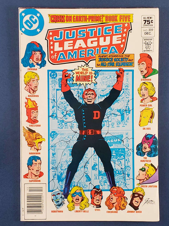Justice League of America Vol. 1  # 209 Canadian