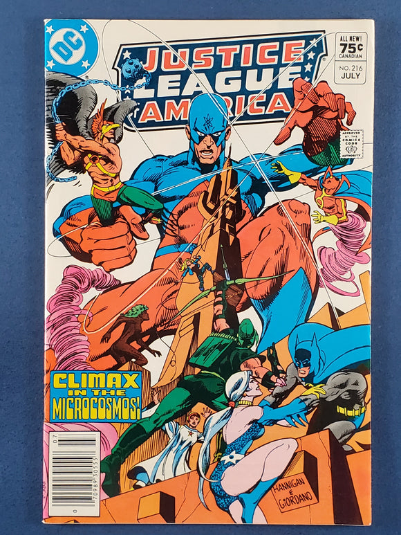 Justice League of America Vol. 1  # 216 Canadian