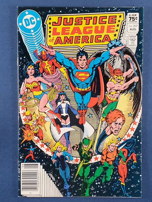 Justice League of America Vol. 1  # 217 Canadian