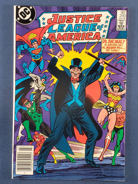 Justice League of America Vol. 1  # 240 Canadian