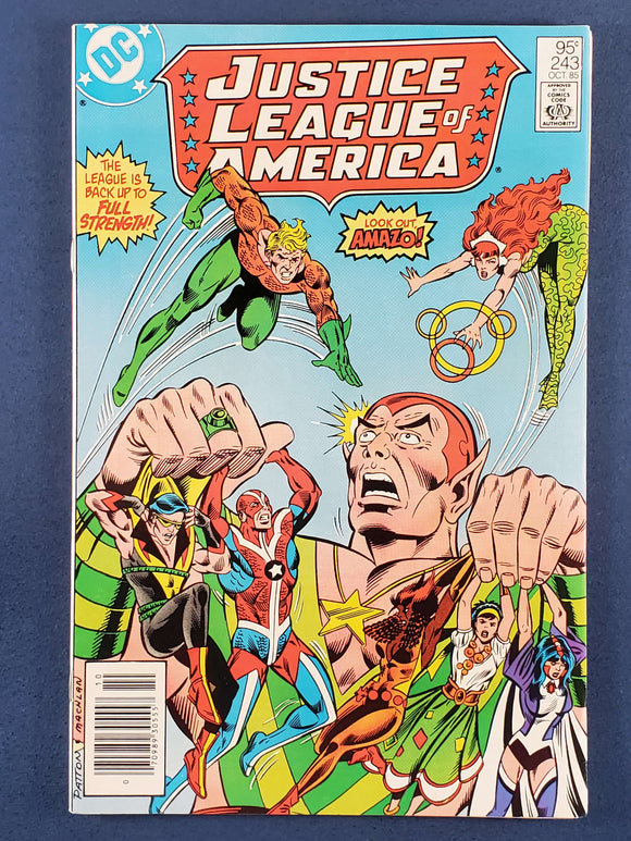 Justice League of America Vol. 1  # 243 Canadian