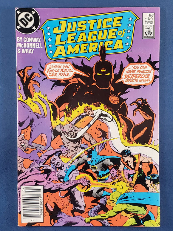 Justice League of America Vol. 1  # 252 Canadian