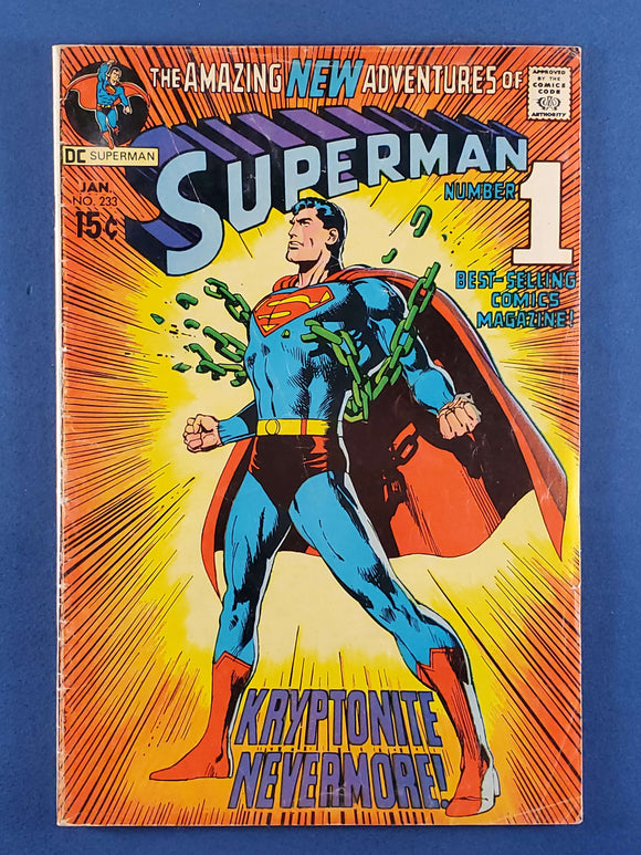 Superman Vol. 1  # 233