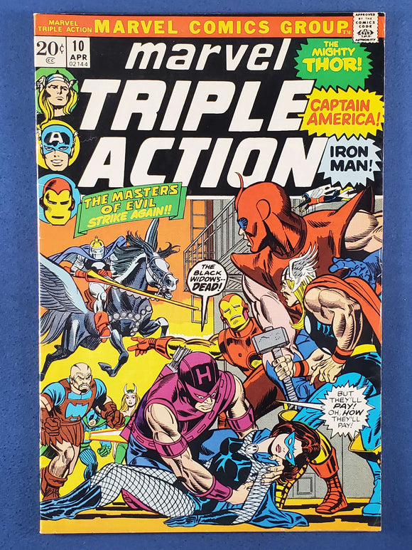 Marvel Triple Action  # 10