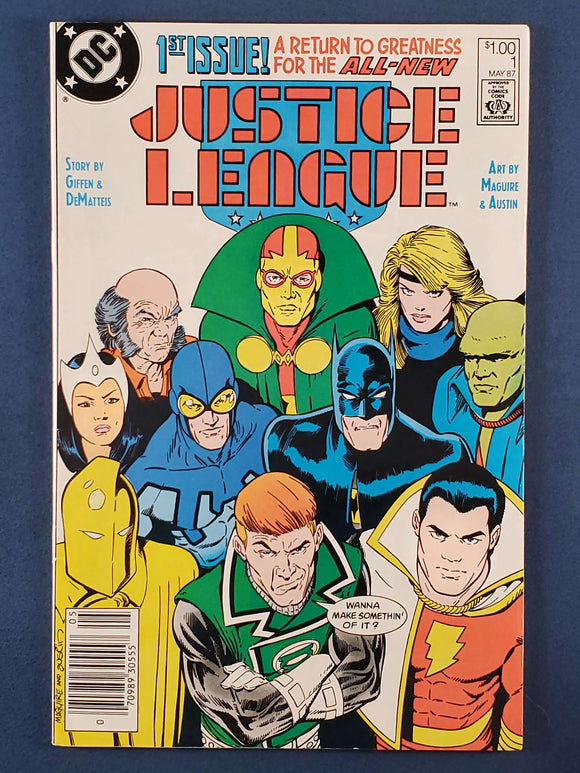 Justice League Vol. 1  # 1 Canadian