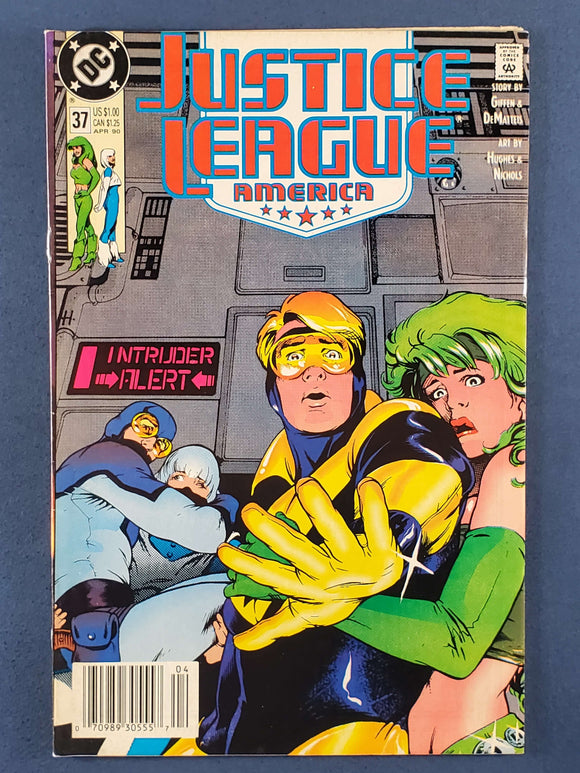 Justice League America  # 37  Newsstand