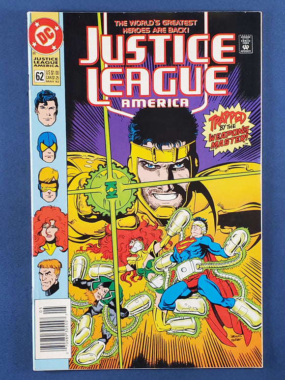 Justice League America  # 62  Newsstand
