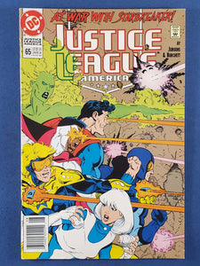 Justice League America  # 65  Newsstand