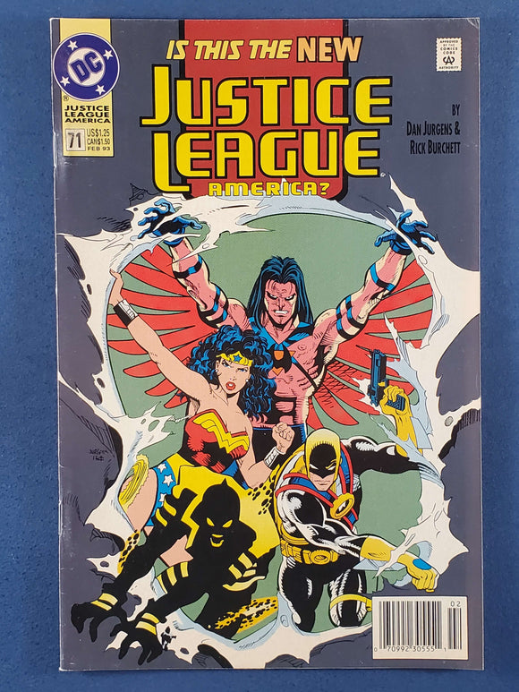 Justice League America  # 71  Newsstand