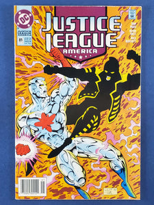 Justice League America  # 81  Newsstand