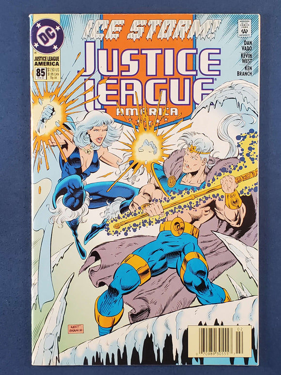 Justice League America  # 85  Newsstand