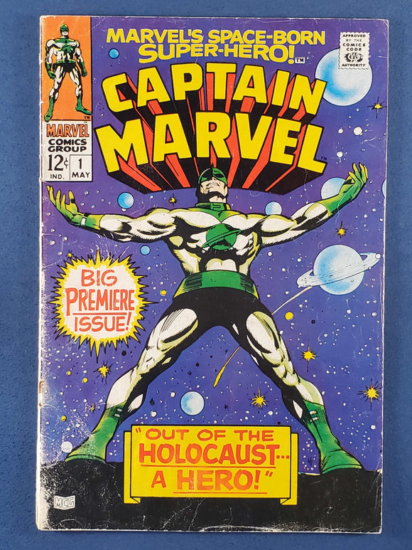 Captain Marvel Vol. 1  # 1