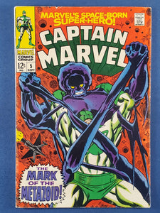 Captain Marvel Vol. 1  # 5