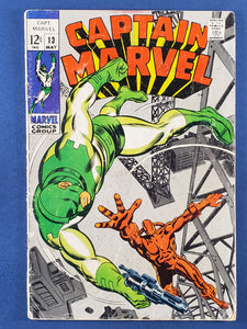 Captain Marvel Vol. 1  # 13