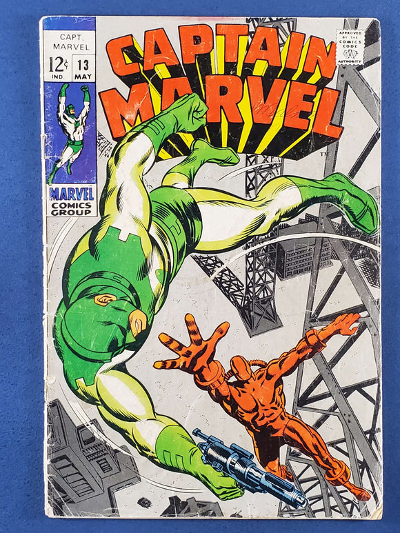 Captain Marvel Vol. 1  # 13