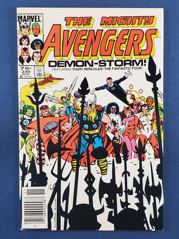 Avengers Vol. 1  # 249 Canadian