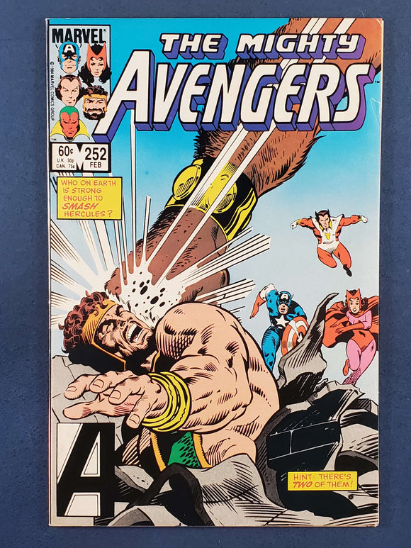 Avengers Vol. 1  # 252