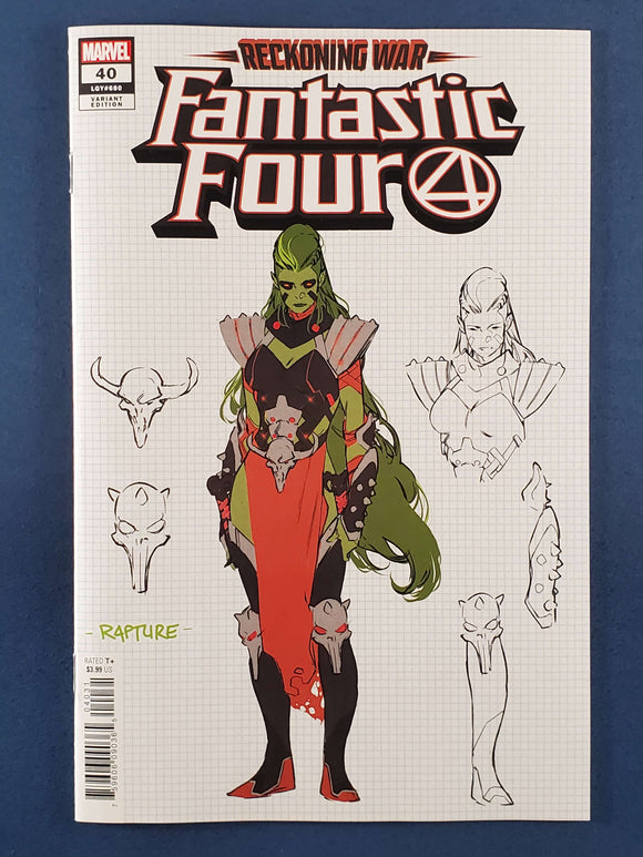 Fantastic Four Vol. 6  # 40  1:10 Incentive Variant
