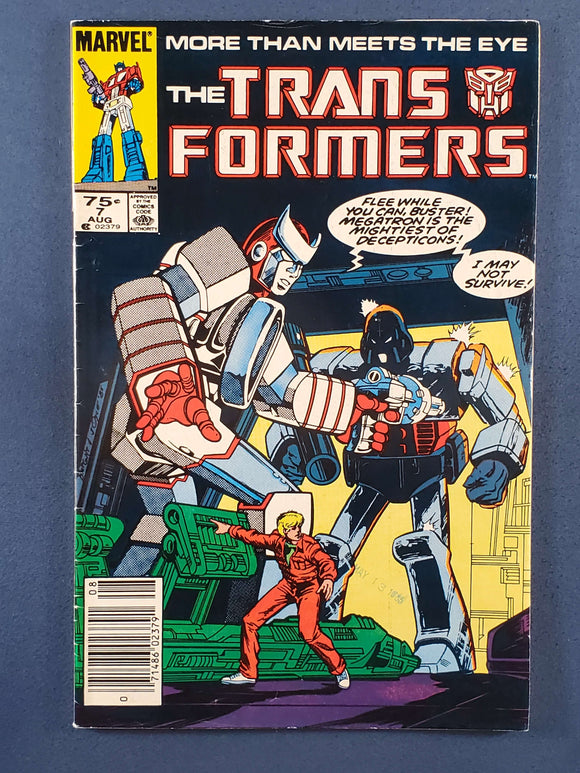 Transformers Vol. 1  # 7
