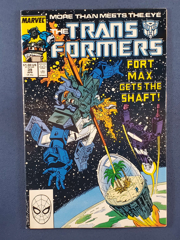 Transformers Vol. 1  # 39