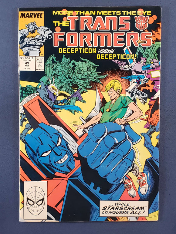 Transformers Vol. 1  # 49