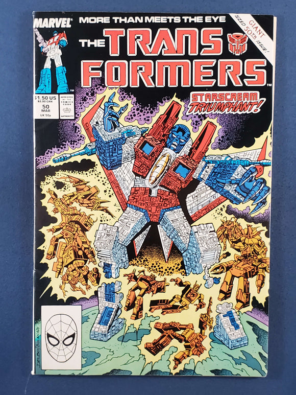 Transformers Vol. 1  # 50