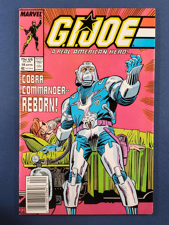 G.I. Joe: A Real American Hero  Vol. 1  # 58