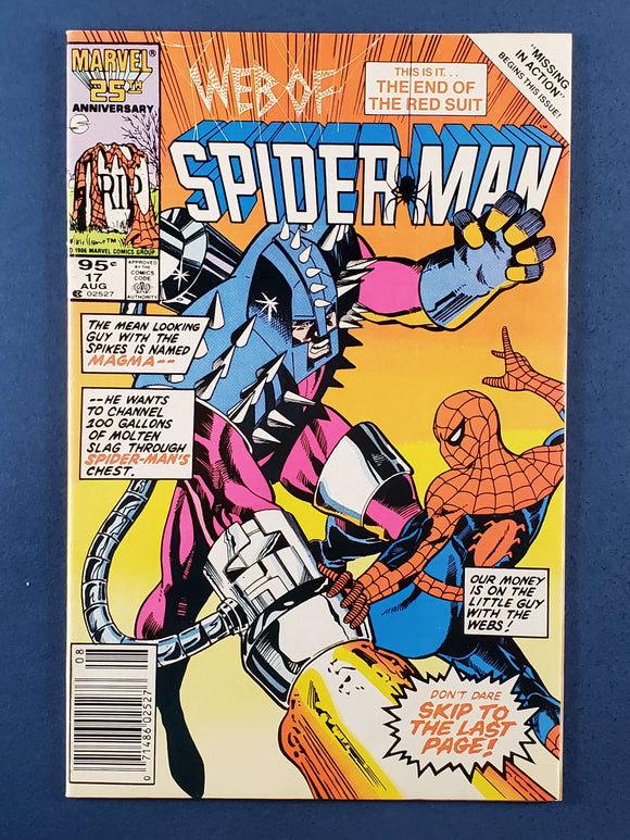 Web of Spider-Man Vol. 1  # 17 Canadian