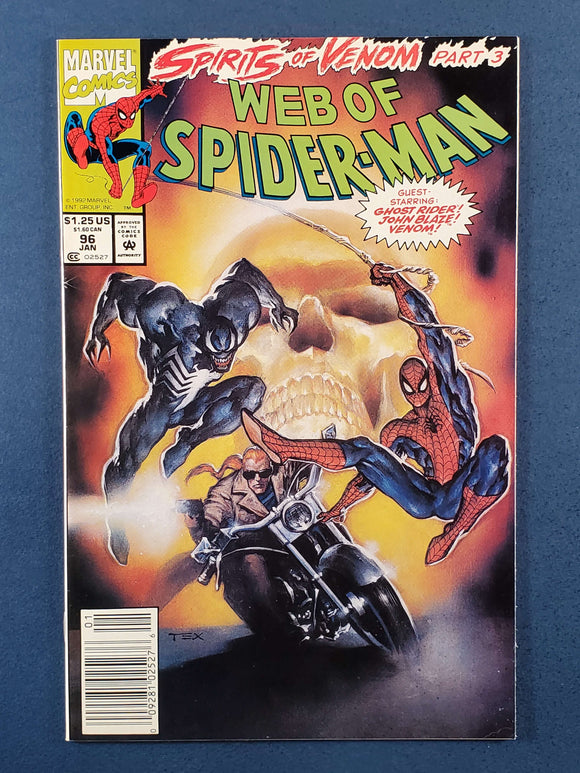Web of Spider-Man Vol. 1  # 96 Newsstand