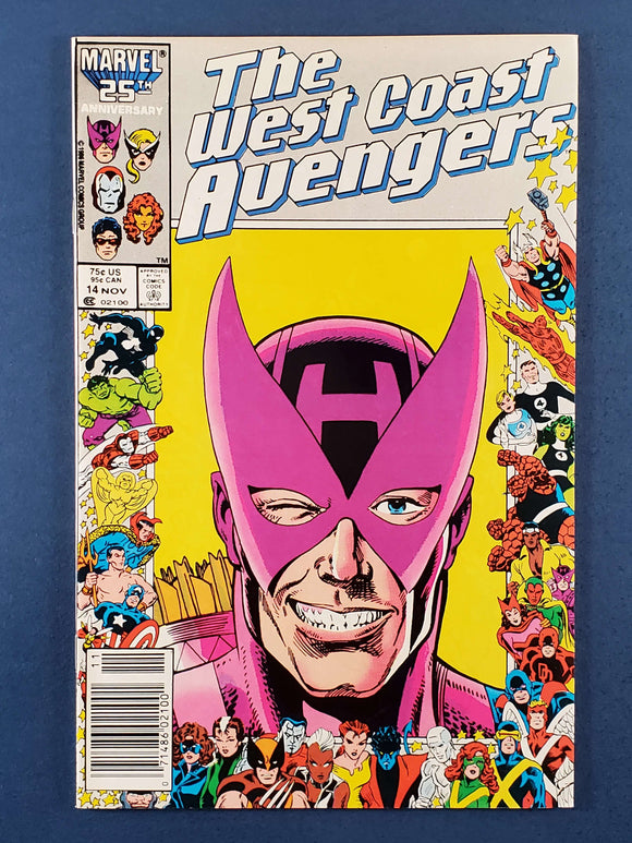 West Coast Avengers  # 14