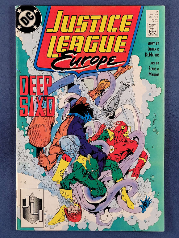 Justice League Europe  # 2
