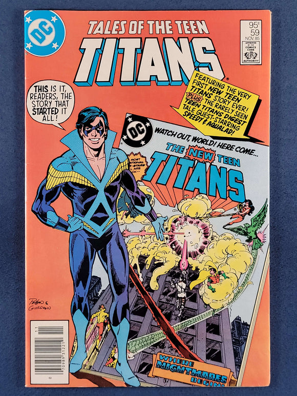 Tales of The Teen Titans  # 59 Canadian