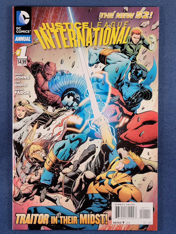 Justice League International Vol. 3 Annual  # 1